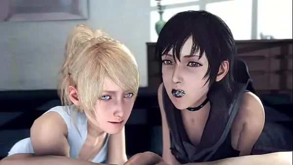 Fresh Lunafreya And Iris Blowjob total Videos