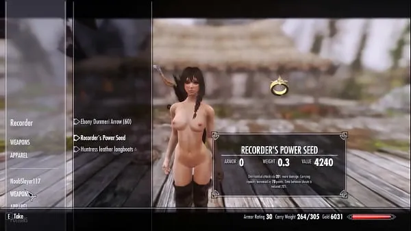 Nouvelles Skyrim seins nus de l'jeunes vidéos au total