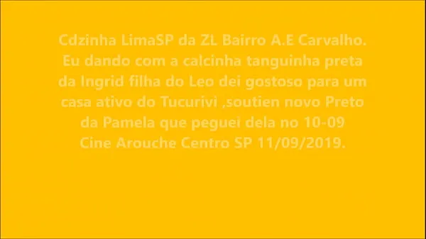 تازہ Cdzinha LimaSp dando no cine Pra um ativo com a calcinha tanguinha PT da Ingrid F Leo 092019 کل ویڈیوز