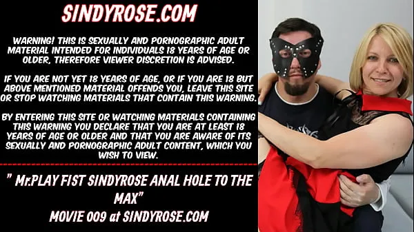 Yeni MrPlay fist SindyRose anus hole to the max (Sindy Rose aka NikkiCurly toplam Video