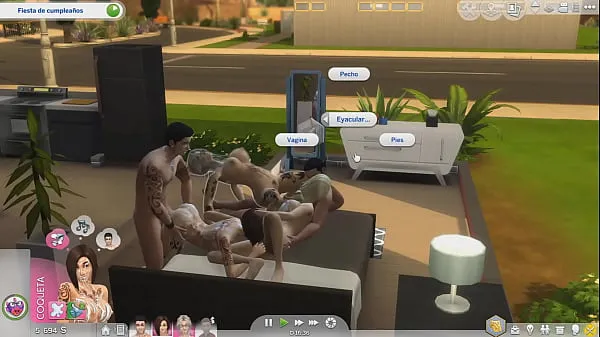 新鲜的 the sims 4 Disfruten marranos :v 总共的视频