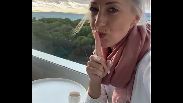 Fresh I fingered myself to orgasm on a public hotel balcony in Mallorca total Videos