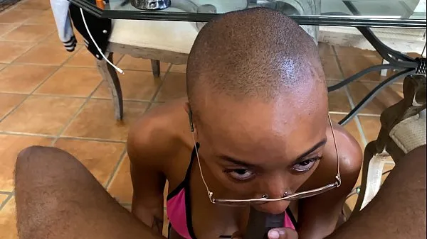 Top Off Till Spurt Cum From Bald Big Titty Ebony Cleo Panda total Video baru