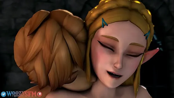 Zelda and Link - Standing Doggystyle Creampie (WoozySFM) [SFM total Video baru