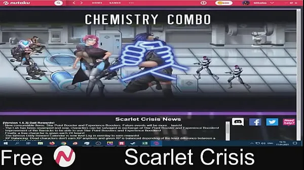 Skupaj Scarlet Crisis svežih videoposnetkov