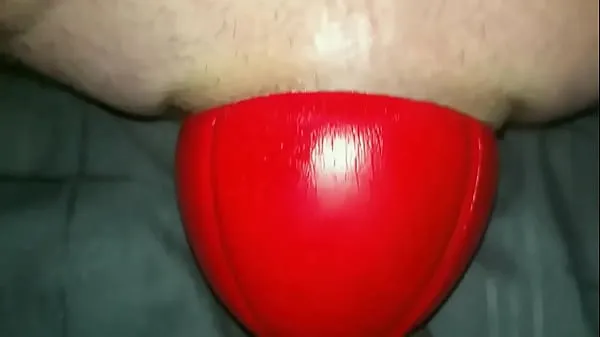 تازہ Birthing to a 4.72 inch wide Foam Football deeply inserted in my Ass in Slow Motion کل ویڈیوز