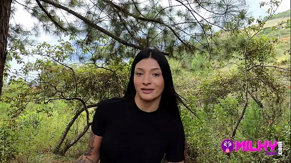 Fresh Offering money to sexy girl in the forest in exchange for sex - Salome Gil total Videos