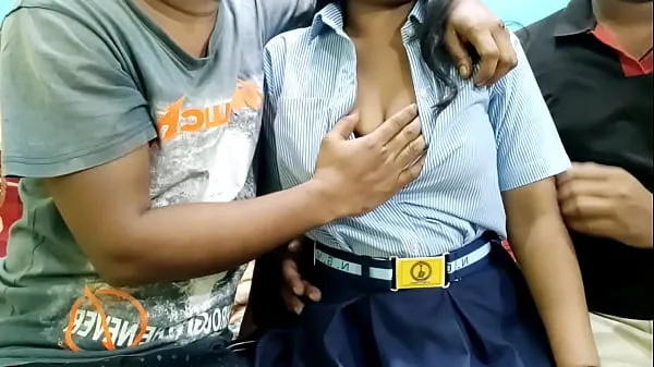 Fresh Two boys fuck college girl|Hindi Clear Voice total Videos