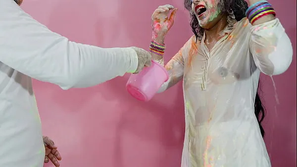 Nuovi XXX Sesso anale al festival HOLI con il mio fratellastro | LA TUA PRIYA video totali