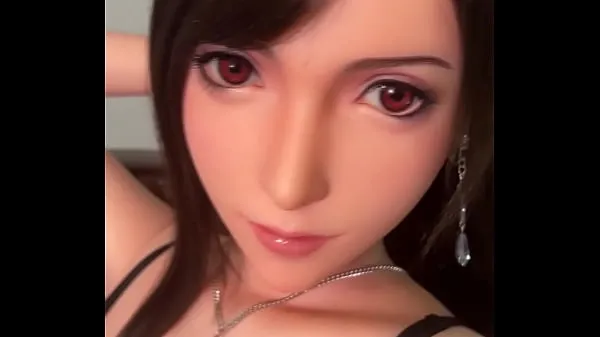 Ferske FF7 Remake Tifa Lockhart Sex Doll Super Realistic Silicone videoer totalt
