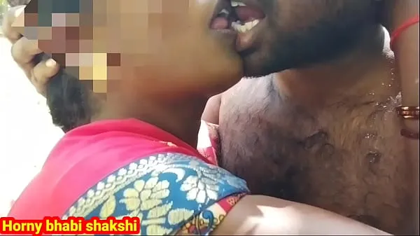 Fresh Desi horny girl was going to the forest and then calling her friend kissing and fucking total Videos