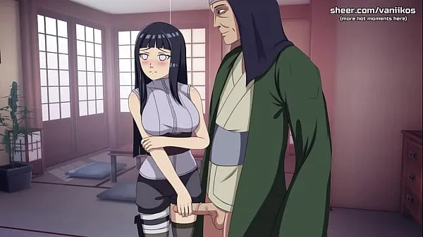 Nuovi Naruto: Allenatore Kunoichi | La giovane donna tettona Hinata Hyuga si masturba il cazzo del vecchio per dimostrare che è una vera shinobi | I miei momenti di gioco più sexy | Parte 1 video totali