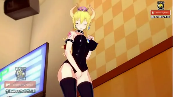 La princesa Bowsette se masturba vídeos en total nuevos