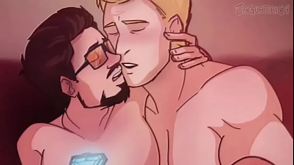 Čerstvé Iron Man x Captain America - Tony Stark x Steve Rogers Stony Marvel gay sex celkový počet videí