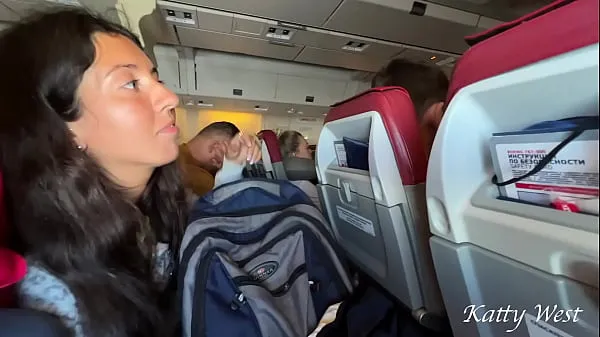 Fresh Risky extreme public blowjob on Plane total Videos