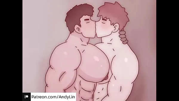 Fresh Anime~big muscle boobs couple， so lovely and big dick ~(watch more total Videos