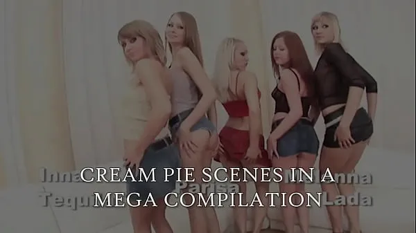 Frische Cream Pie Orgy - Mega Compilation (Part 2 Gesamtvideos